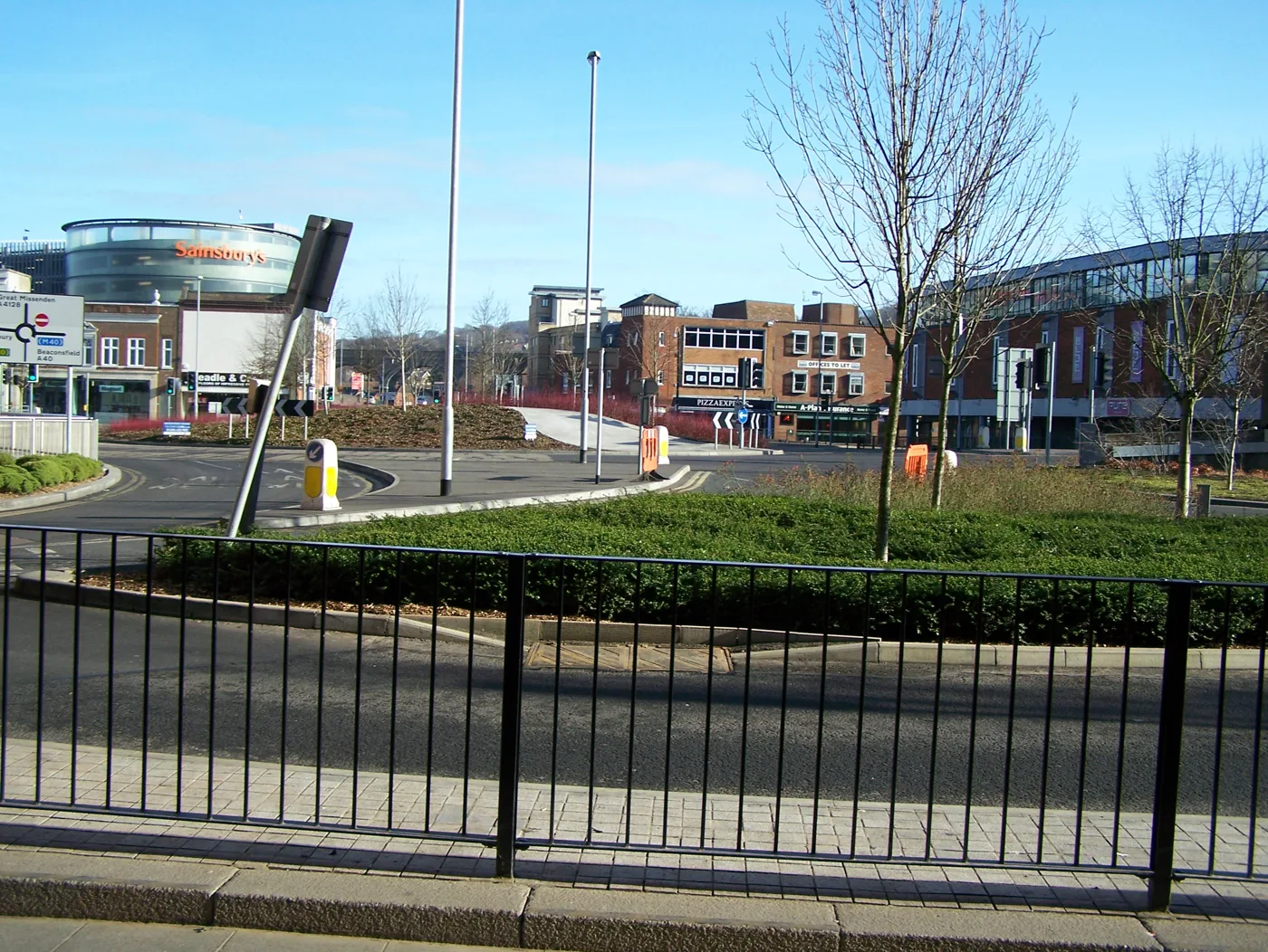 High Wycombe town centre. Buckinghamshire Archives is due to open on Denmark Street, beside the Eden centre, in spring 2027
